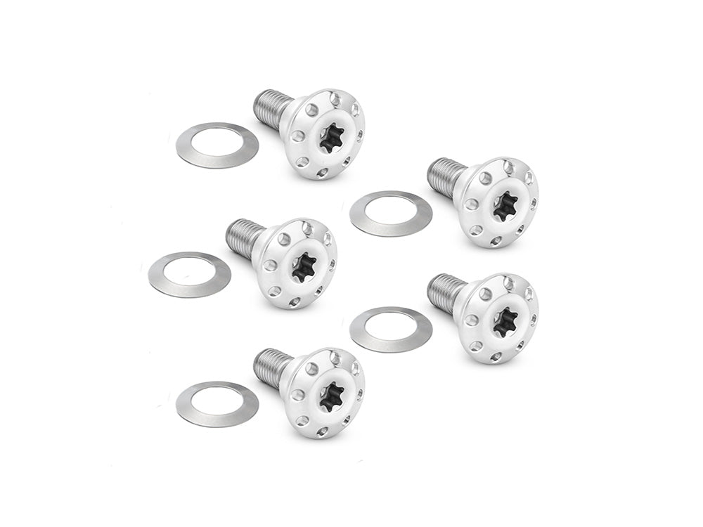 Arlen Ness Titanium Front Disc Rotor Bolts Gold Fits Dyna 2006-2017 V-Rod 2002-2017