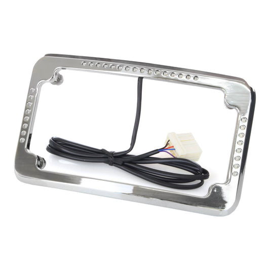 Cycle Visions Curved Slick Number Plate Frame