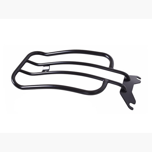 Motherwell Products Solo Seat Luggage Rack – Gloss Black – Fat Boy 2018–Up & Breakout 2013–Up