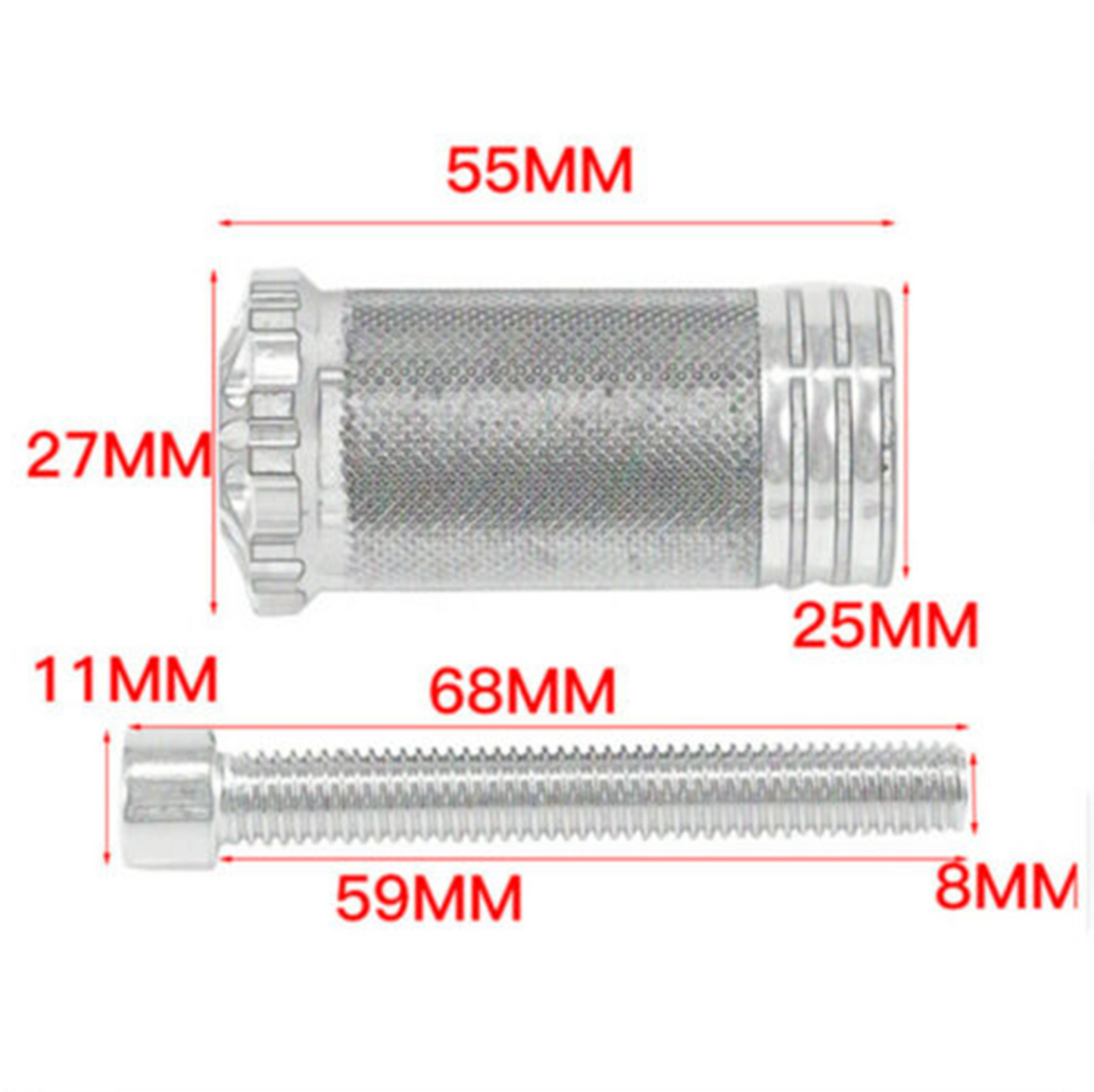 Gear Shifter Peg – Burst Edge Cut Black