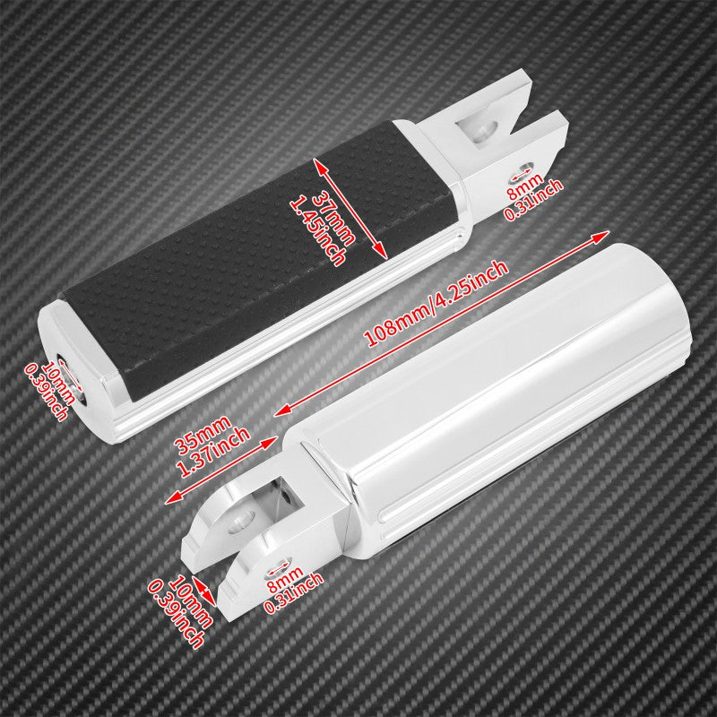 HD Style Foot Pegs – Harley Softail 2018+ (M8) – Rider (Front) – Pair