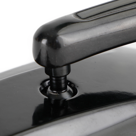 Mirrors Billet Tear Drop – Gloss Black – Harley 1982+