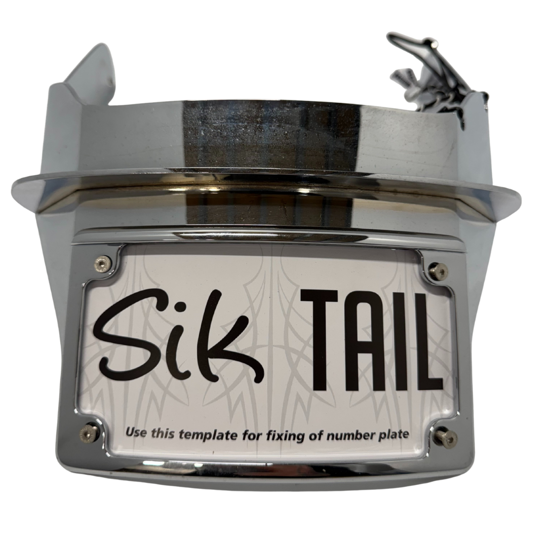 Big Daddy Customs SIK-Tail Plate Only Chrome – Fat Boy 2018-Up
