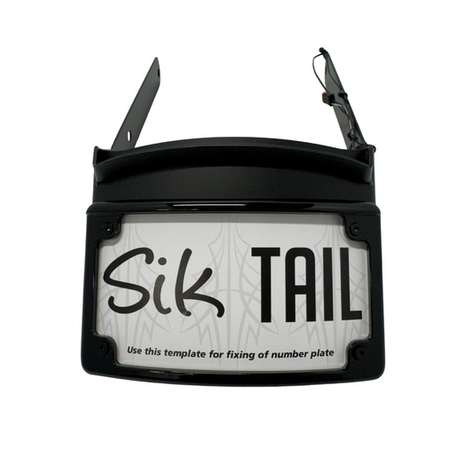 Big Daddy Customs SIK-Tail Plate Only Black – Fat Bob 2018-2024