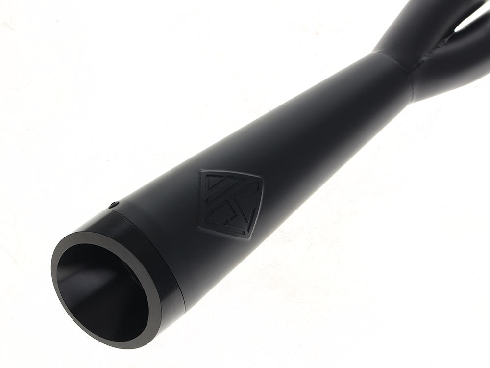 SP Concepts 2-into-1 Cutback Exhaust Black Dyna 2006-2017