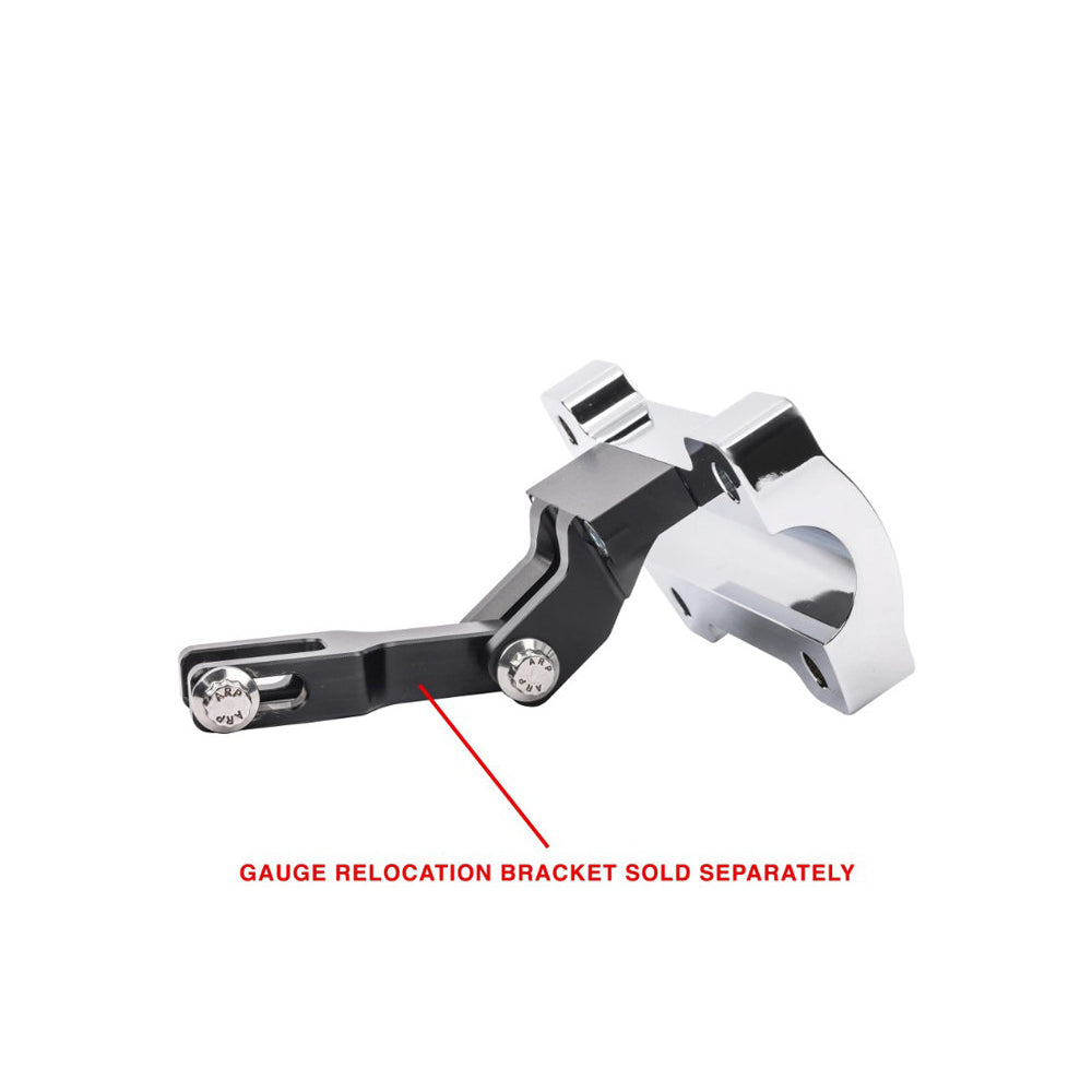 Thrashin OG Handlebar Top Clamp Chrome underside