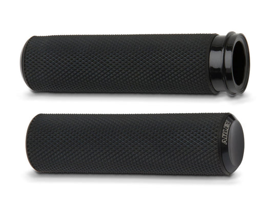 Arlen Ness Knurled Fusion Handgrips – Throttle By Wire