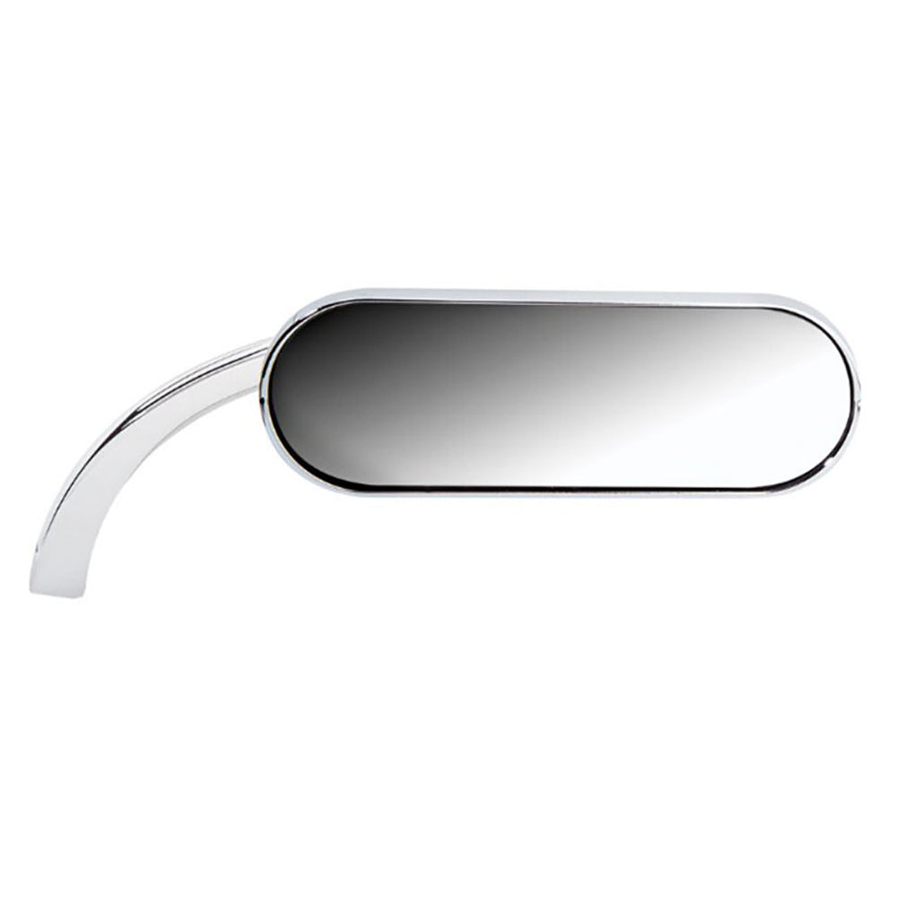 Arlen Ness Mini Oval Mirror – Chrome, Right