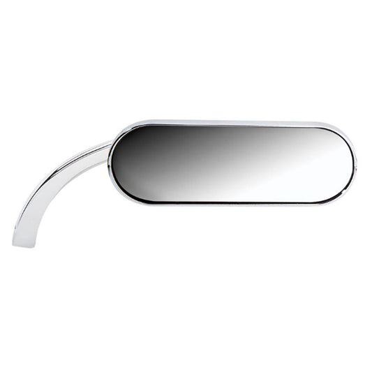 Arlen Ness Mini Oval Mirror – Chrome, Right