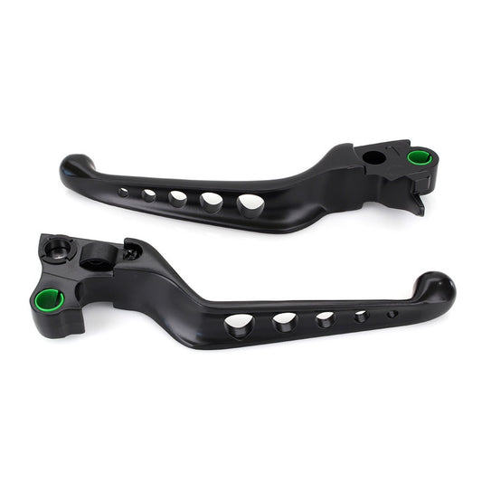 Rollies 5-Hole Hand Levers – Black, Softail 1996–2014 & Dyna 1996–2017