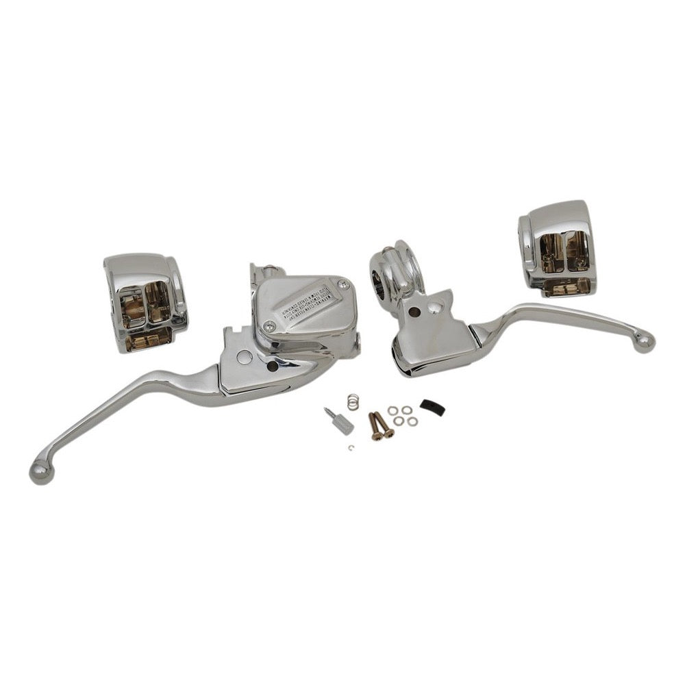 Rollies Handlebar Control Kit – Chrome, Single Disc Softail 2015–2024