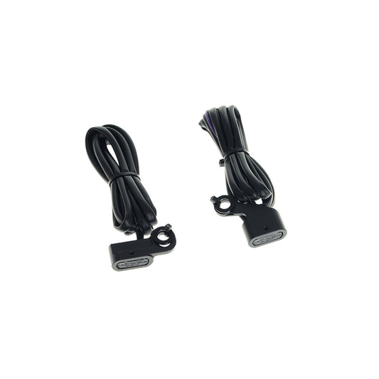 Rollies Speed Shop Under Perch Turn Signals – Black – Softail 1984–2014, Dyna 1991–2017 & Sportster 1982–2003