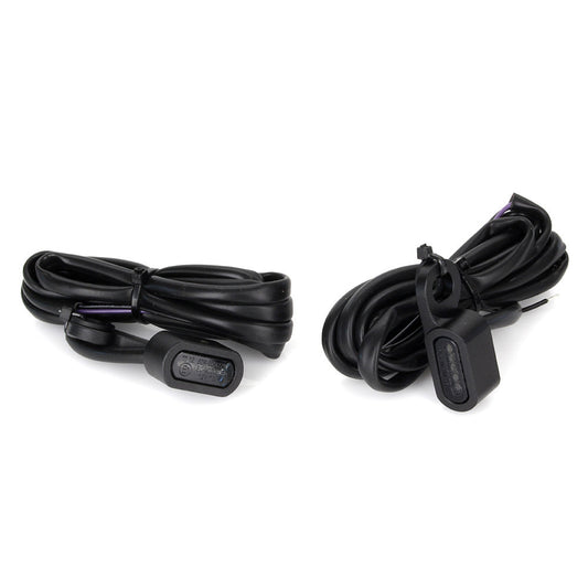 Rollies Speed Shop Under Perch Turn Signals – Black – Sportster 2014–2021
