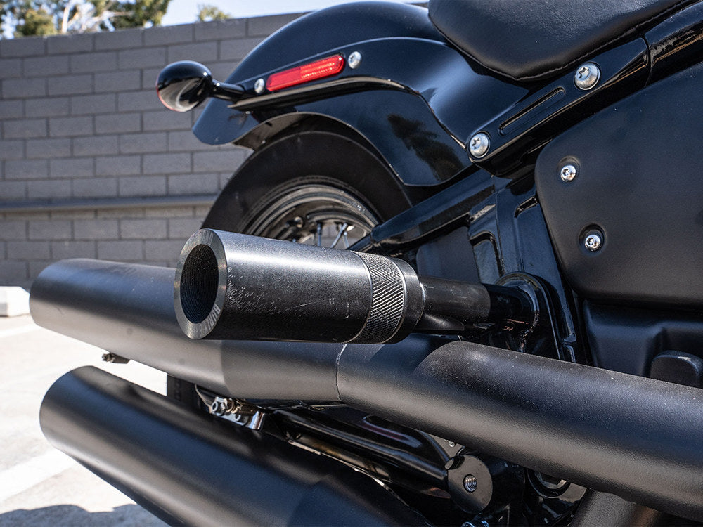 Burly Brand Front & Rear Brawler Crash Bar Kit – Softail 2018–2024 Mid Controls