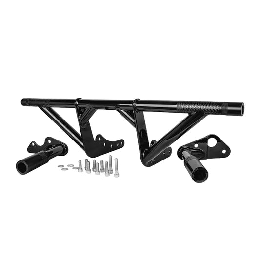 Burly Brand Front & Rear Brawler Crash Bar Kit – Softail 2018–2024 Mid Controls