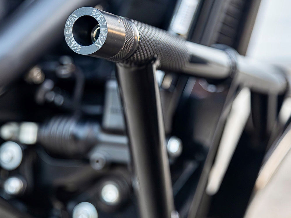 Burly Brand Front Brawler Crash Bar Kit Black Fits Softail 2018up