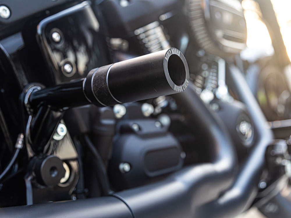 Burly Brand Rear Brawler Crash Bar Kit Black Fits Softail 2018up