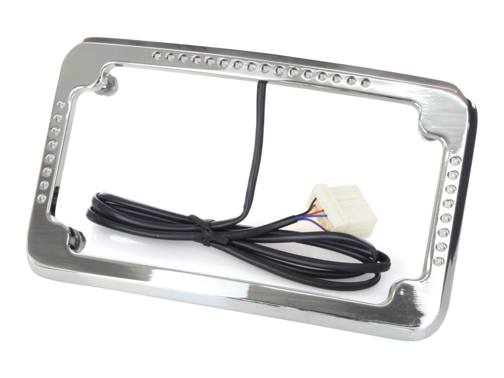 Cycle Visions Curved Slick Number Plate Frame