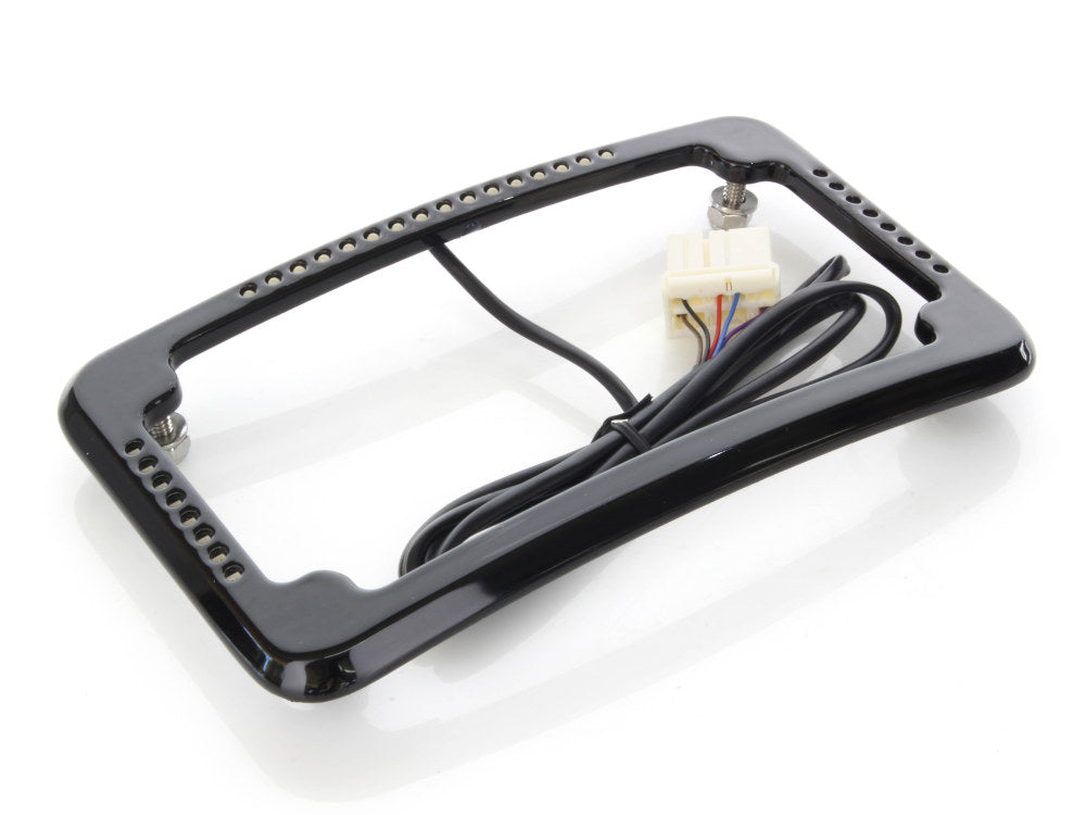Cycle Visions Curved Slick Number Plate Frame