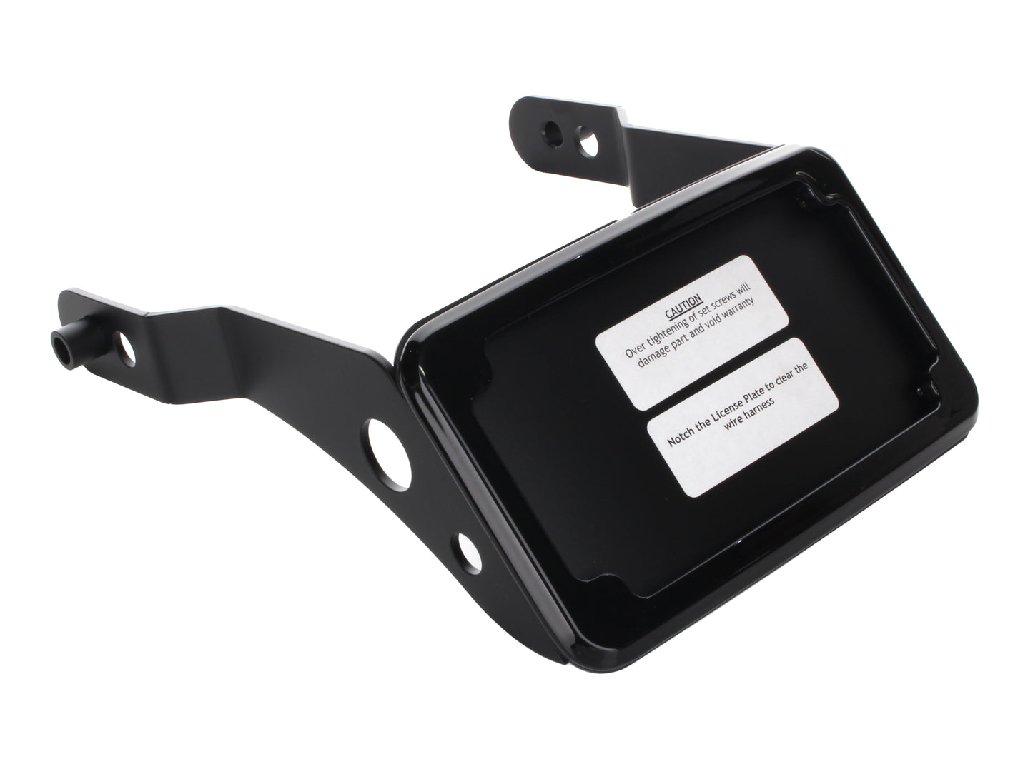 Cycle Visions Tail Tidy Fender Eliminator Kit Black with Number Plate Light Only Fits Dyna Street Bob 2013-2017 and Dyna Low Rider S 2016-2017
