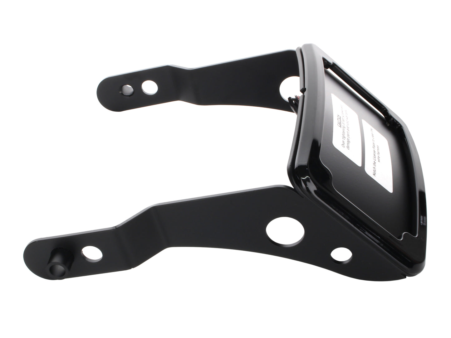 Cycle Visions Tail Tidy Fender Eliminator Kit Black with Number Plate Light Only Fits Dyna Street Bob 2013-2017 and Dyna Low Rider S 2016-2017
