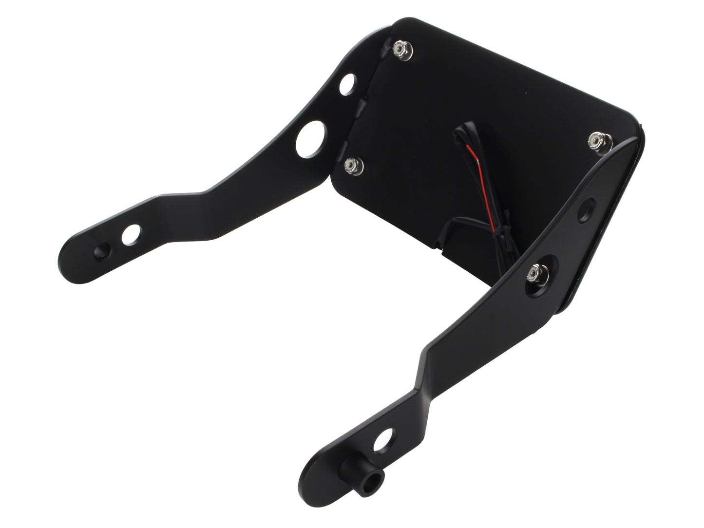 Cycle Visions Tail Tidy Fender Eliminator Kit Black with Number Plate Light Only Fits Dyna Street Bob 2013-2017 and Dyna Low Rider S 2016-2017