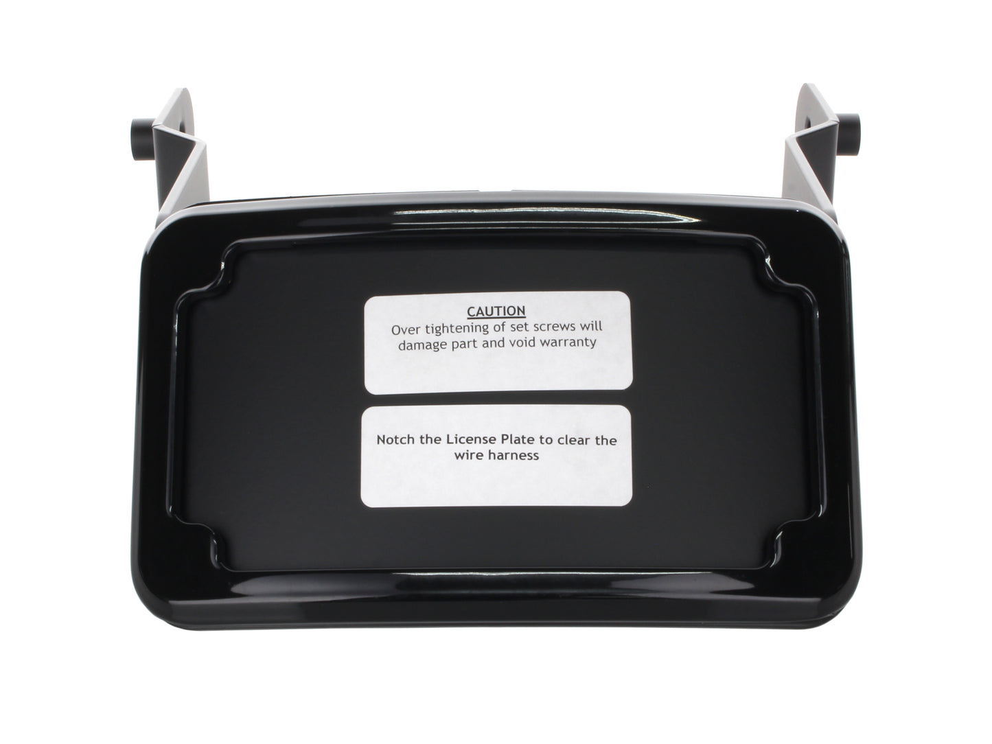 Cycle Visions Tail Tidy Fender Eliminator Kit Black with Number Plate Light Only Fits Dyna Street Bob 2013-2017 and Dyna Low Rider S 2016-2017