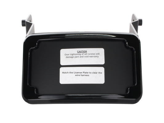 Cycle Visions Tail Tidy Fender Eliminator Kit Black with Number Plate Light Only Fits Dyna Street Bob 2013-2017 and Dyna Low Rider S 2016-2017