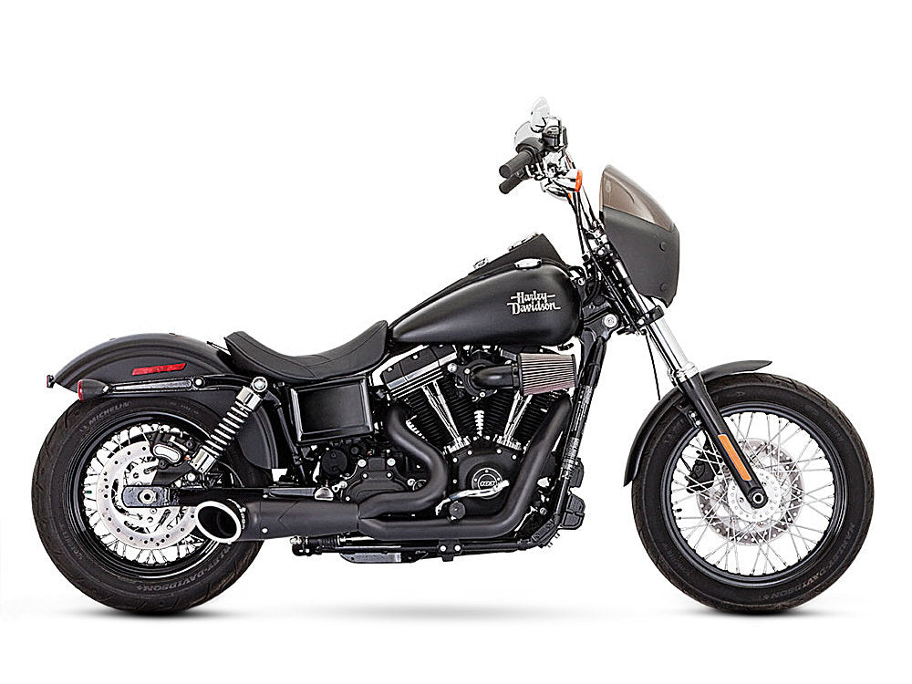 Freedom Turnout 2-Into-1 Exhaust – Dyna 2006–2017