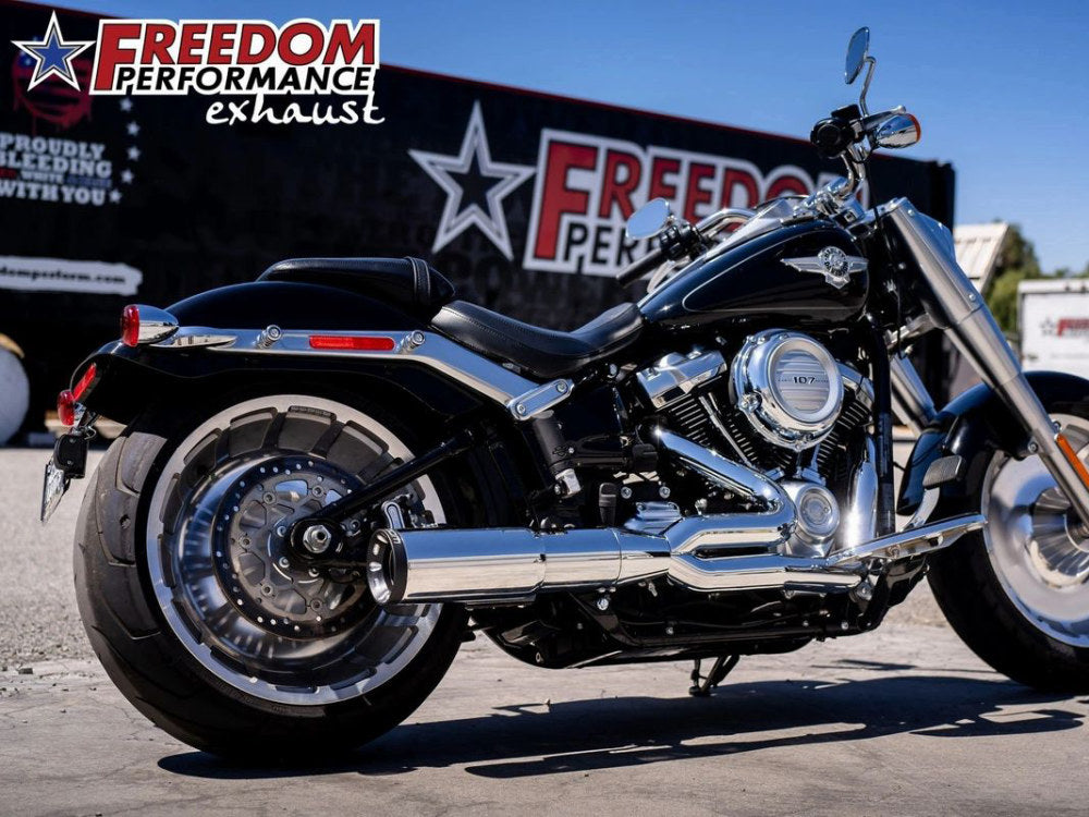 Freedom 2-Into-1 Two Step Exhaust - Breakout & Fat Boy