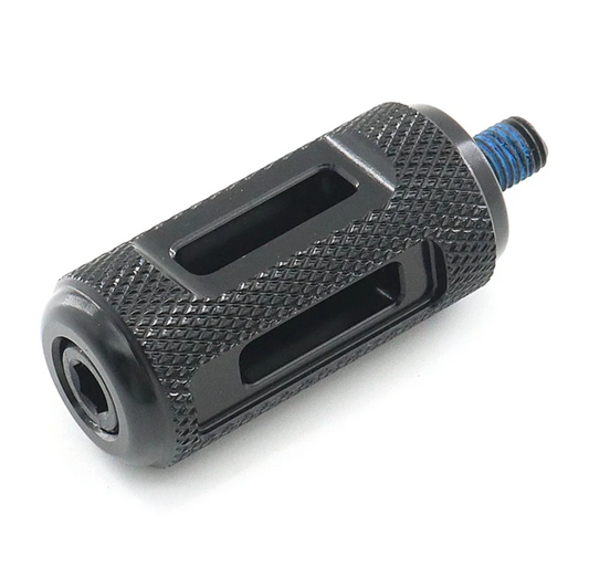 Gear Shifter Peg – Knurled Open Cut Black