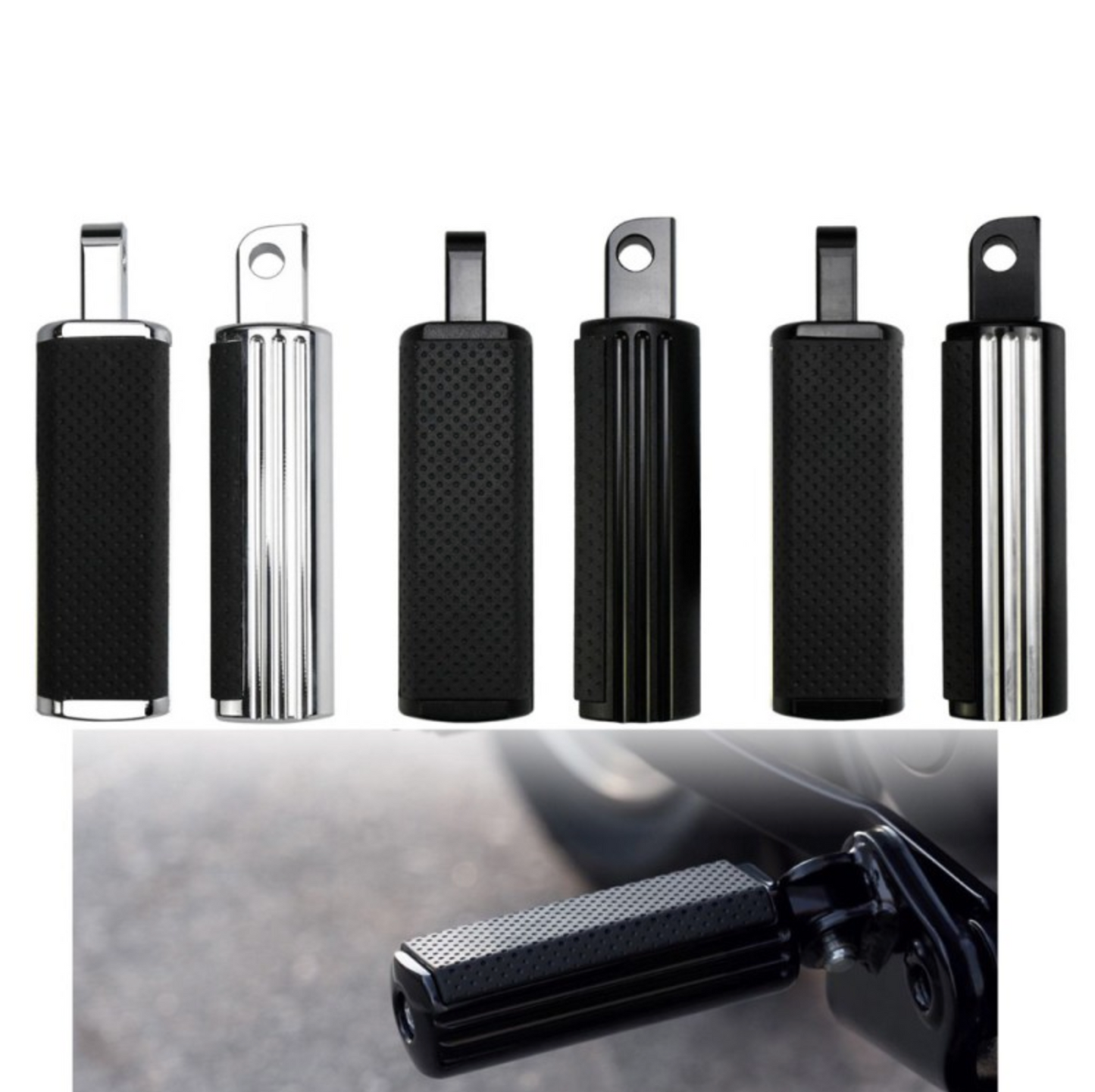 Foot Pegs – HD Style (Suit HD Male Mount)