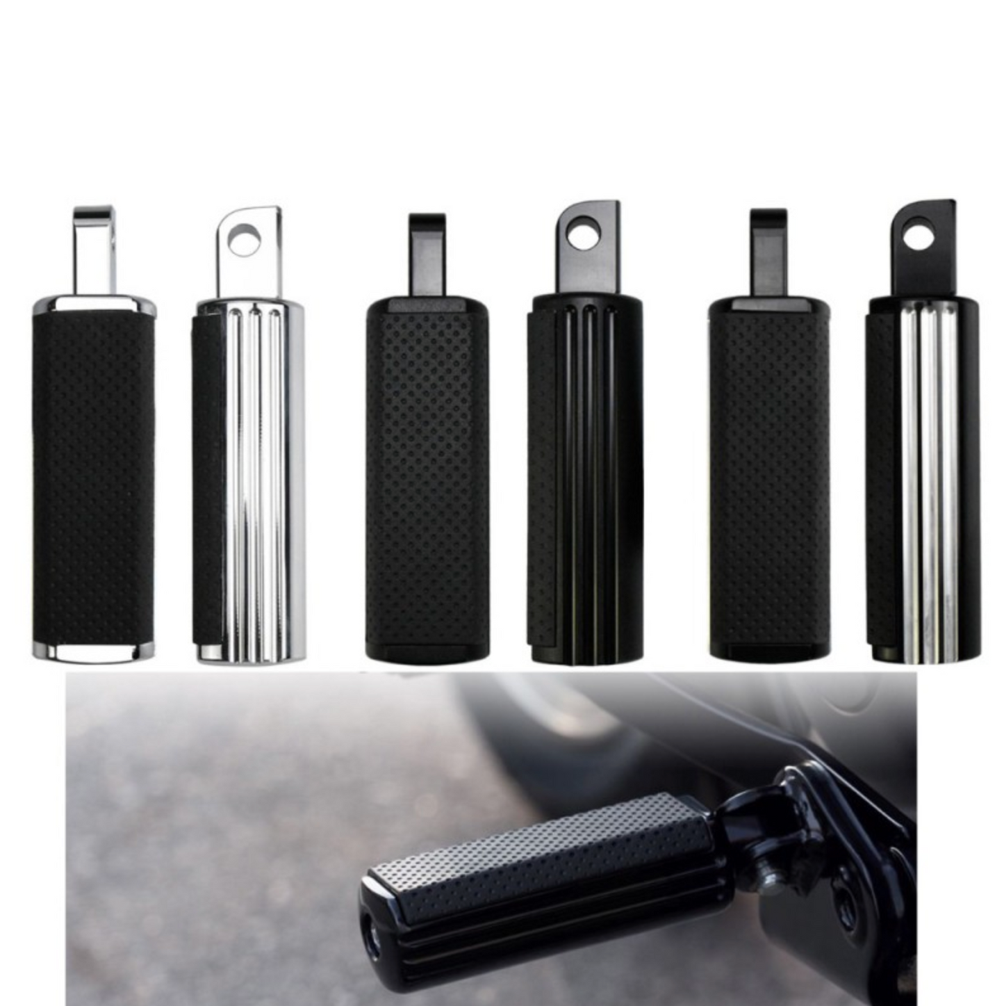 Foot Pegs – HD Style (Suit HD Male Mount)