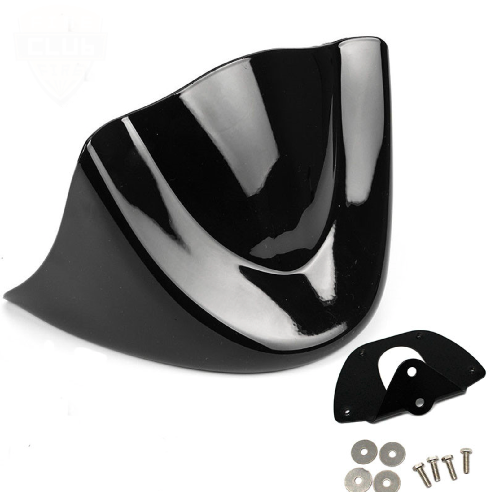 Front Chin Spoiler – Black – Harley Dyna 2006–2017