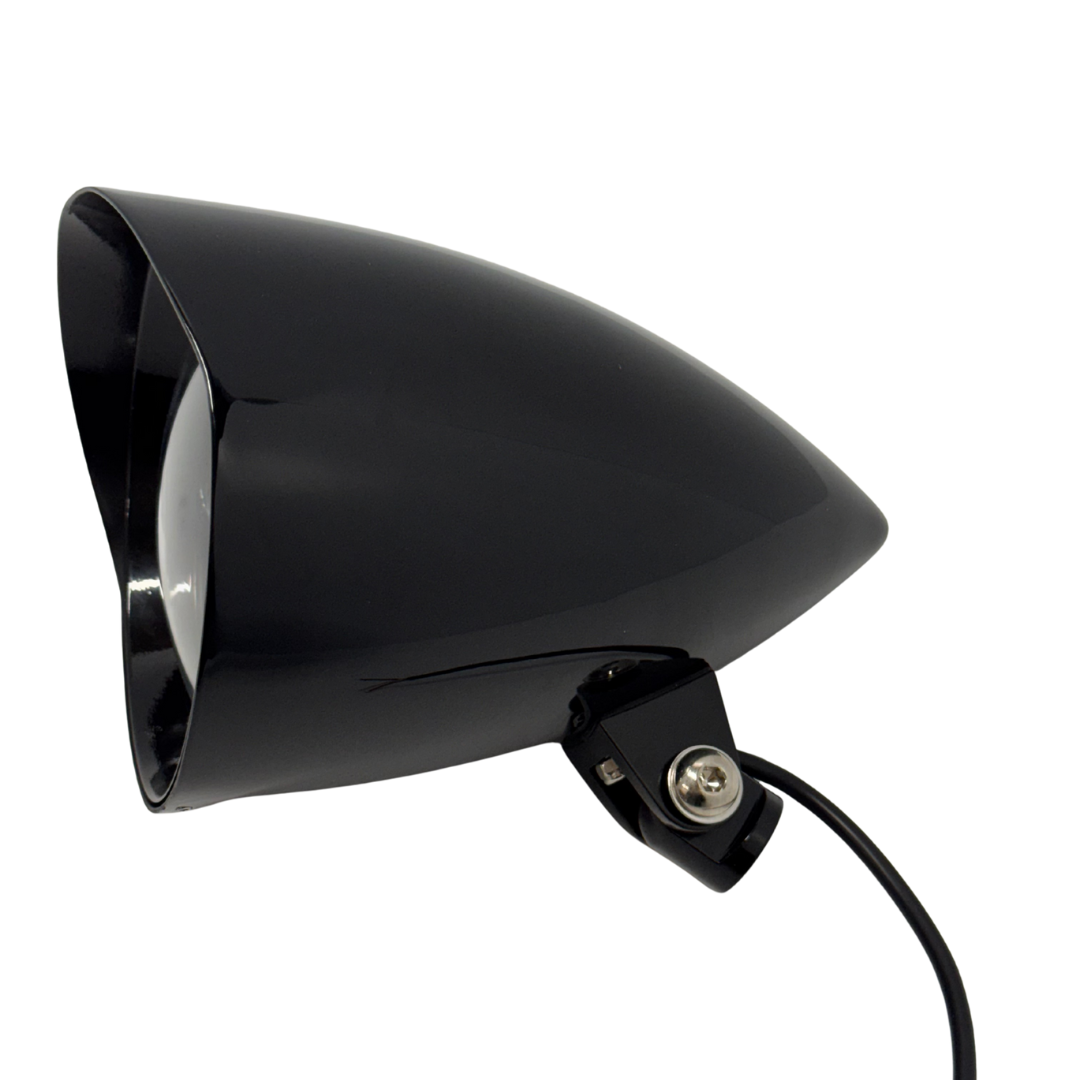 Big Daddy Customs Bullet Headlight with Daymaker LED – Gloss Black