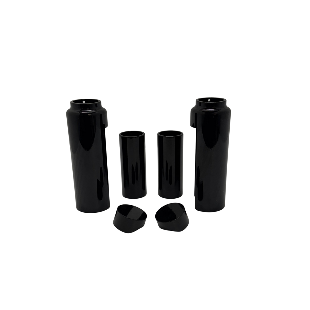 Big Daddy Customs 6-Piece Fork Cover Set Gloss Black +2in Over – Breakout 2018-Current