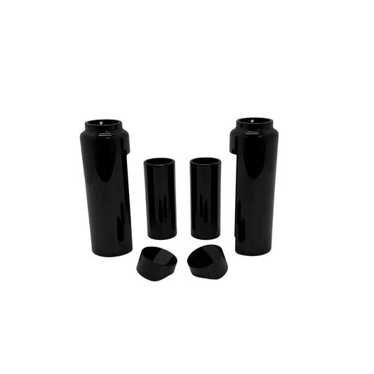 Big Daddy Customs 6-Piece Fork Cover Set Gloss Black +2in Over – Breakout 2018-Current