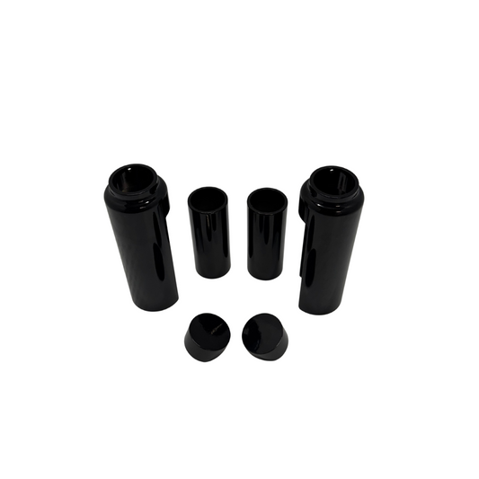 Big Daddy Customs 6-Piece Fork Cover Set Gloss Black +2in Over – Breakout 2018-Current