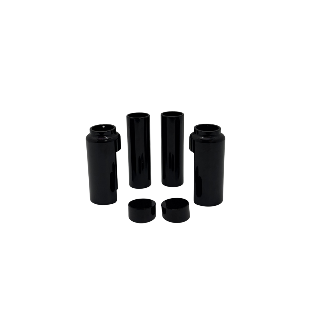 Big Daddy Customs 6-Piece Fork Cover Set Gloss Black – Breakout 2013-2017