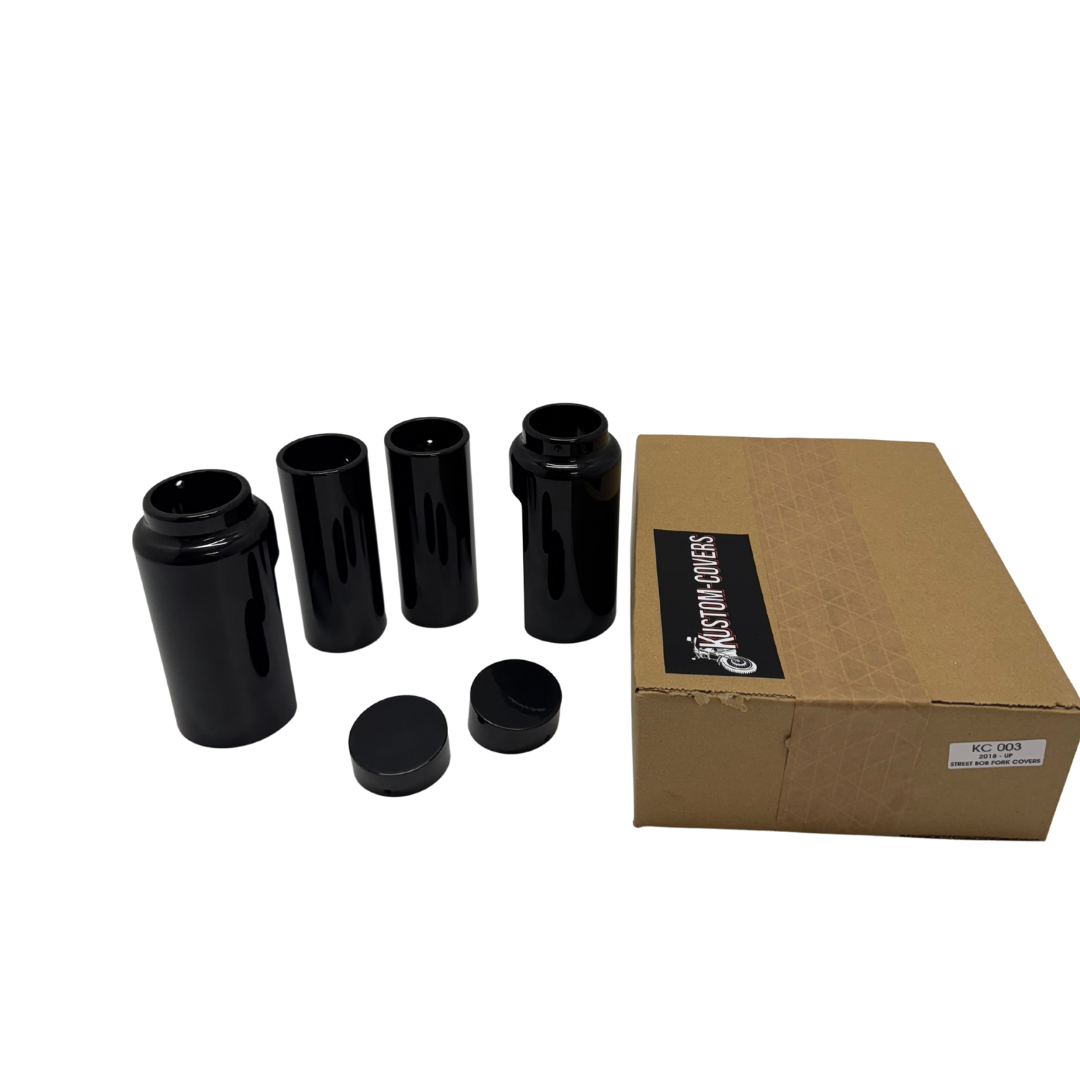 Big Daddy Customs 6-Piece Fork Cover Set Gloss Black – Street Bob 2018-Current