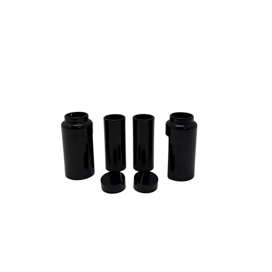 Big Daddy Customs 6-Piece Fork Cover Set Gloss Black – Dyna 2008-2017