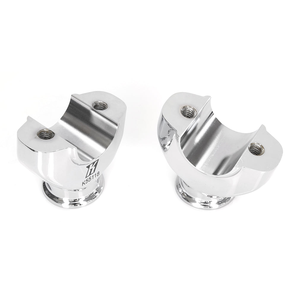 Kodlin 2-Inch Pullback Riser Bottoms – Chrome – Breakout 2018–Up