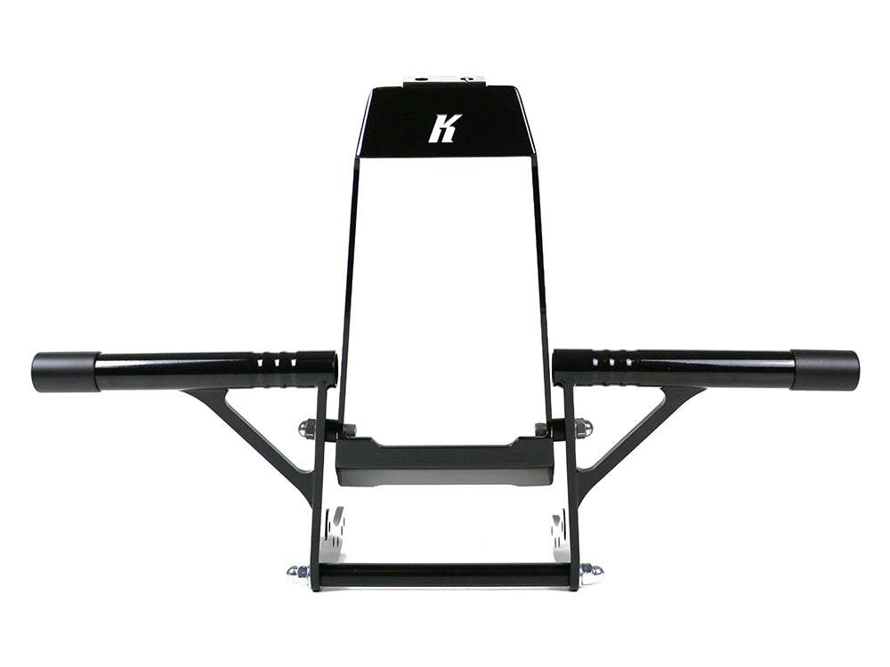 Kodlin Front Engine Guard Crash Bar Black Fits Softail 2018-2024 with Mid Mounts