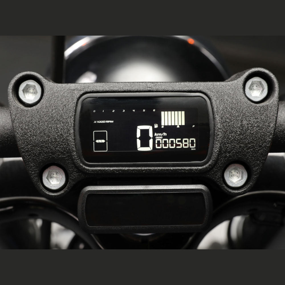 Koso D2 Speedometer/Tachometer fitted detail