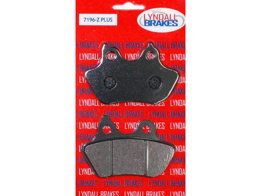 Lyndall Brakes Z-Plus Brake Pads Fits Front on Softail 2015up XR1200 2008-2012