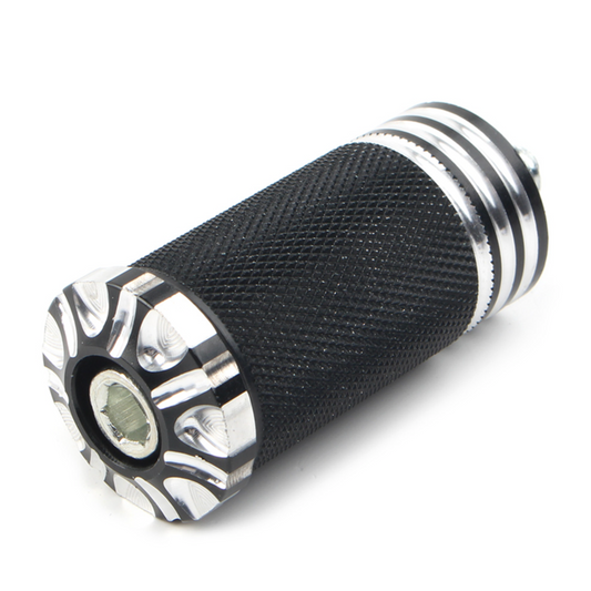 Gear Shifter Peg – Burst Edge Cut Black