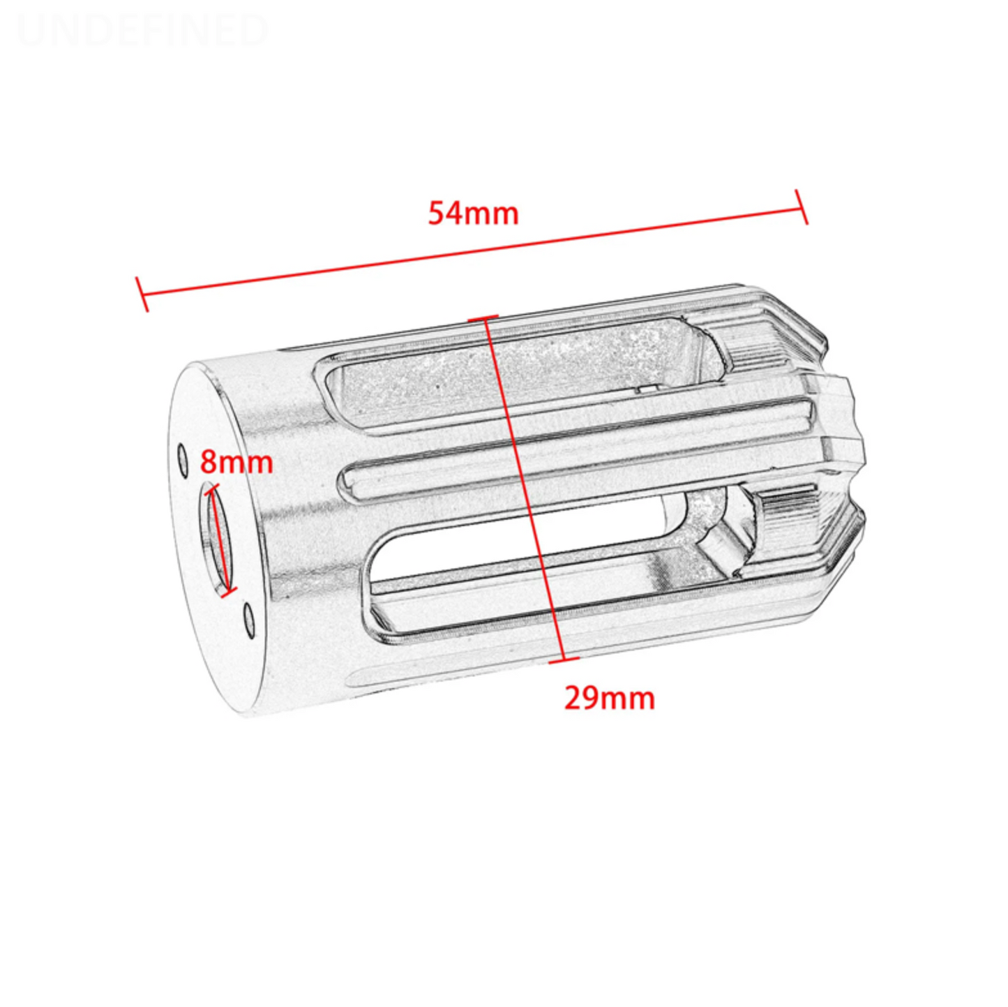 Gear Shifter Peg – 10 Guage– Harley Sportster, Dyna & Softail