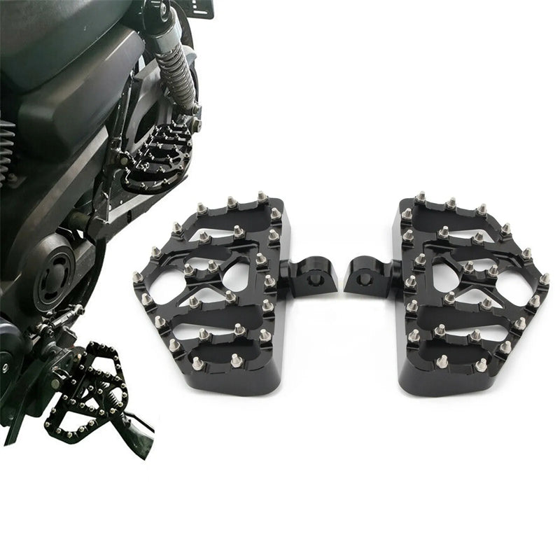 MX style mini boards fitted to a Harley
