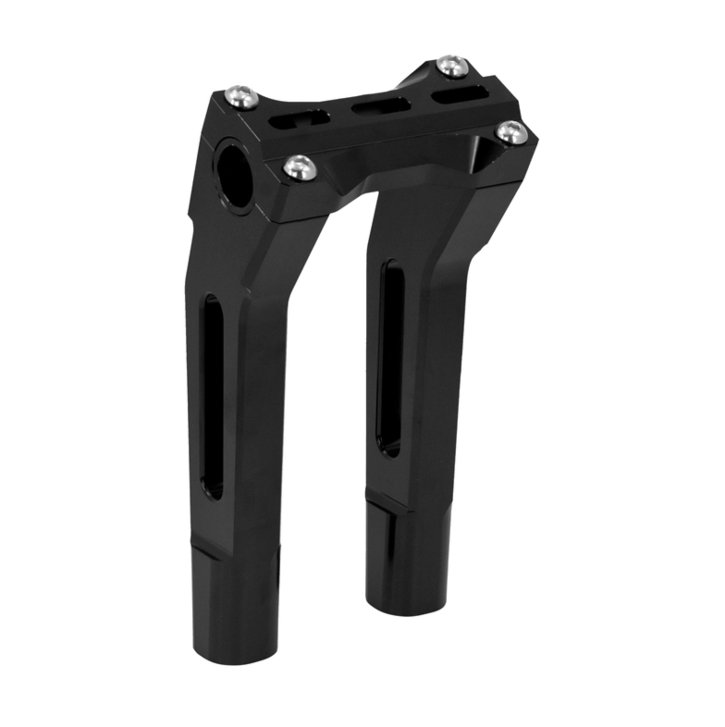 10" Handlebar Risers Pullback – Black – for 1" & 1.25" Bars