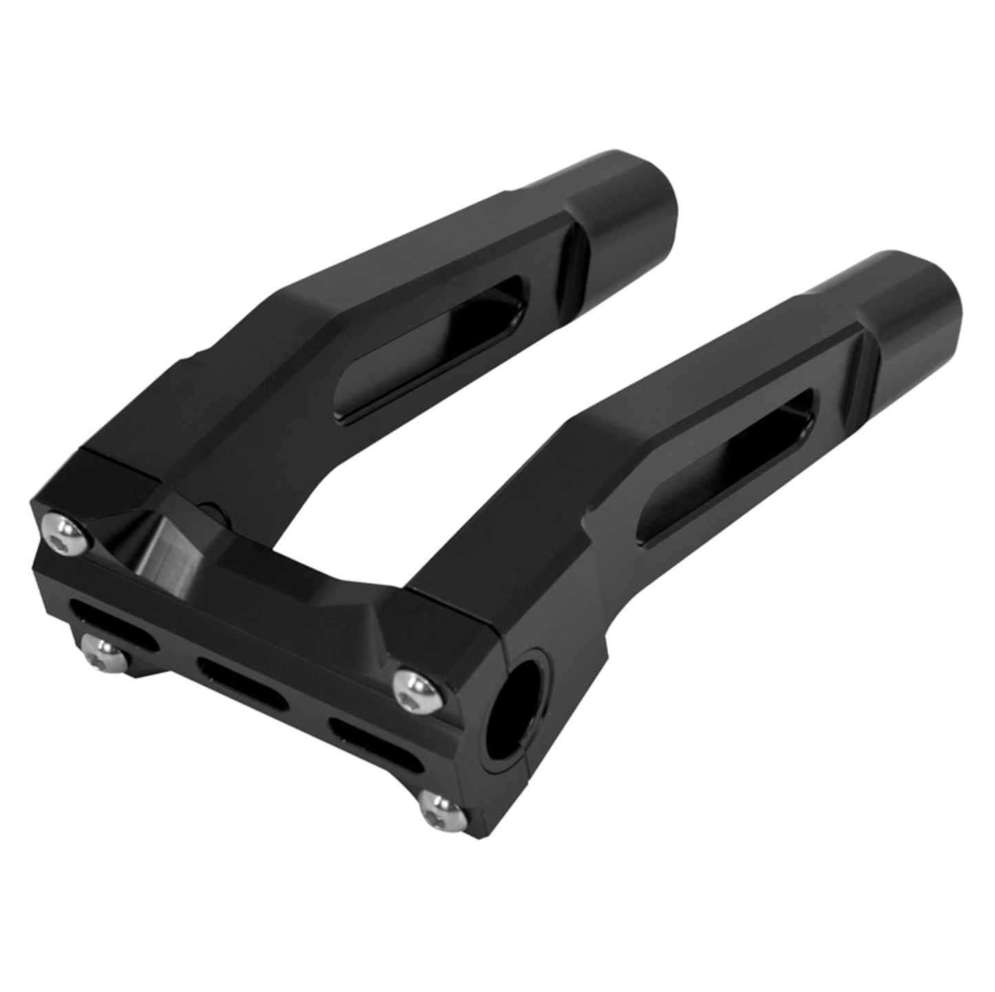 10" Handlebar Risers Pullback – Black – for 1" & 1.25" Bars